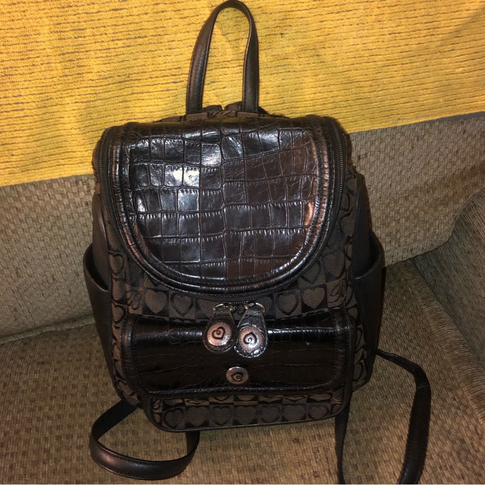 Brighton Backpack Credit Card Organizer Bag